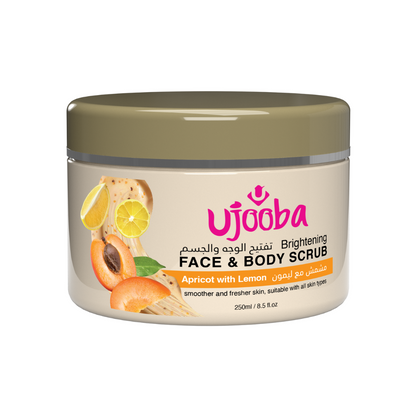 UJOOBA-APRICOT and  LEMON-FACE AND BODY SCRUBS